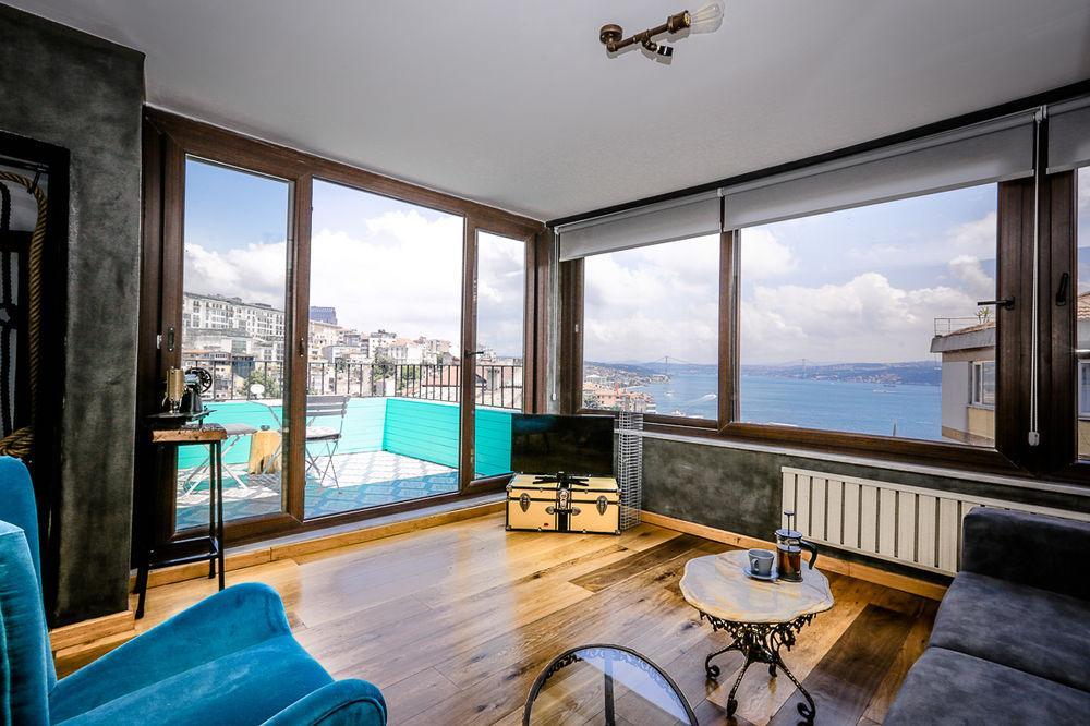 Tarus Bosphorus Apartments Cihangir Stambuł Zewnętrze zdjęcie