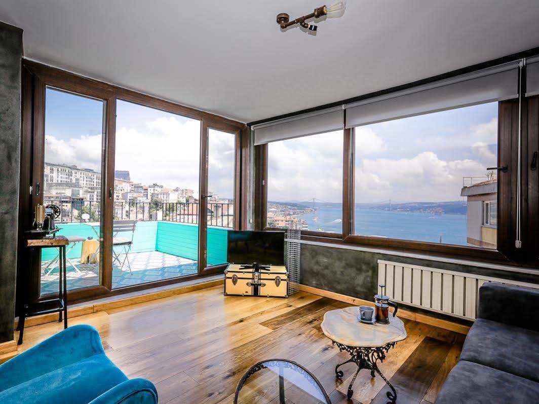 Tarus Bosphorus Apartments Cihangir Stambuł Zewnętrze zdjęcie